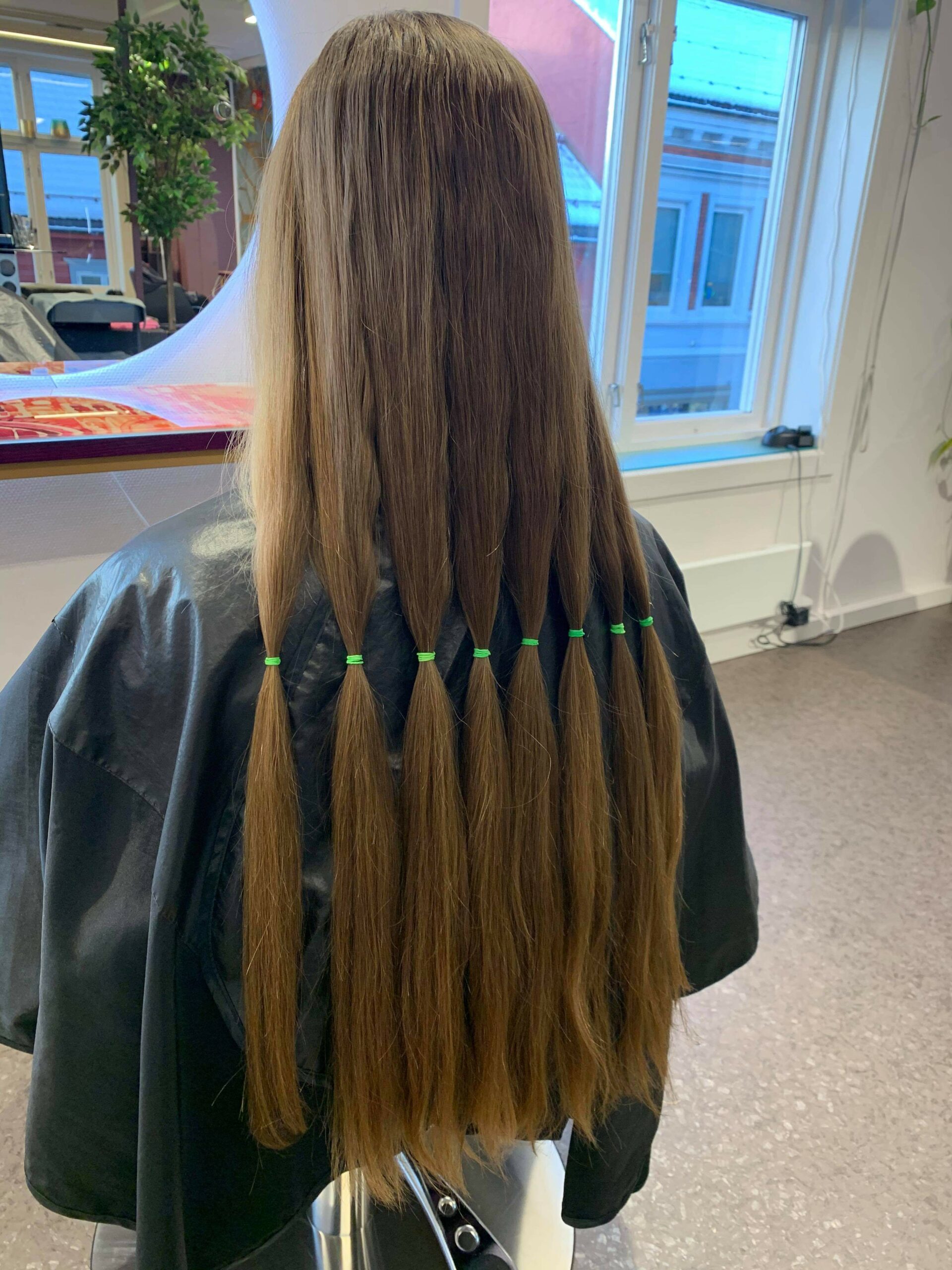 Hårdonasjon langt hår | Mam'selle Frisør | Frisør Lillehammer